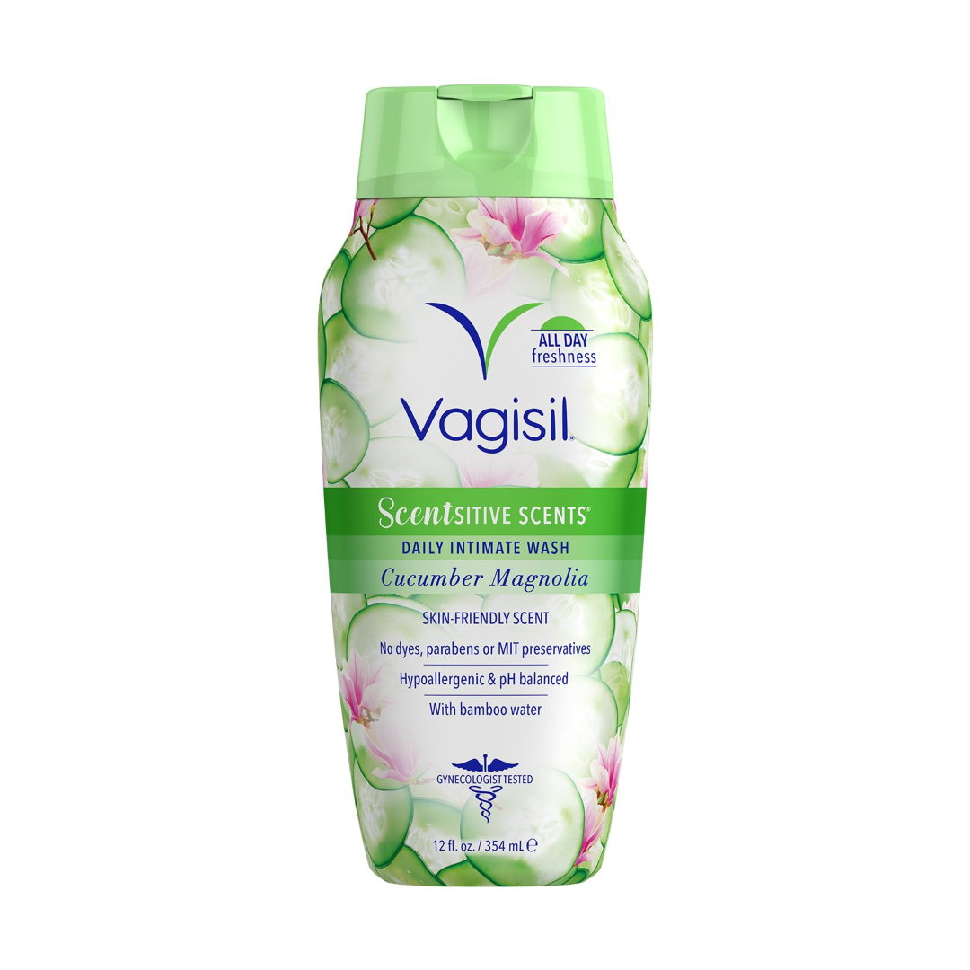 VAGISIL DAILY INTIMATE WASH CUCUMBER/MAG 354ML